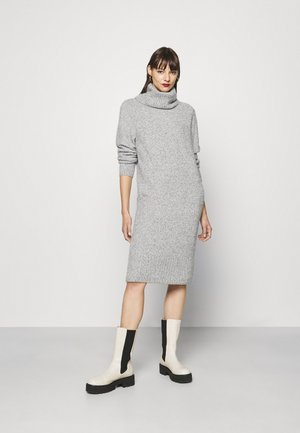 QUIRA - Abito in maglia - hazy fog melange