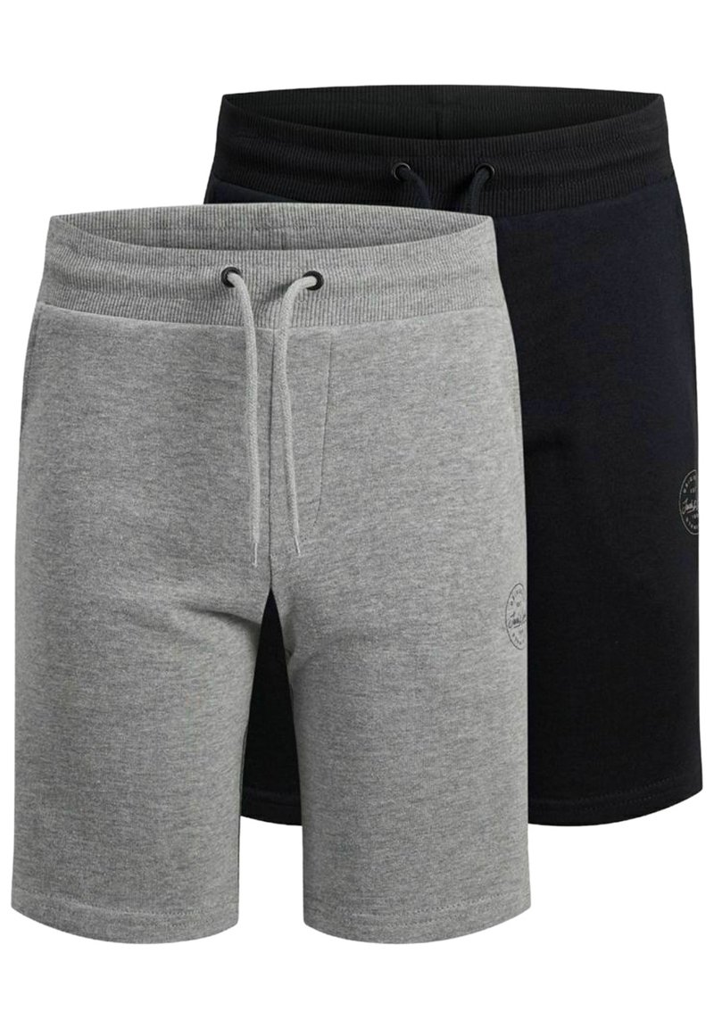 Kinder Shirts & Tops | Jack & Jones Junior 2 PACK Shorts light grey melange/hellgrau-meliert - YL09607 Kinder Shirts & Tops | Jack & Jones Junior 2 PACK Shorts light grey melange/hellgrau-meliert - YL09607