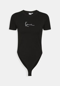 Karl Kani SMALL SIGNATURE TEE - Trükipildiga T-särk - black