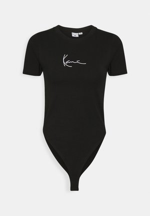 Karl Kani SMALL SIGNATURE TEE - Nyomott mintás póló - black