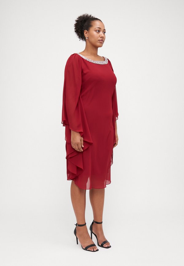 Cocktail dress / Party dress - wine2