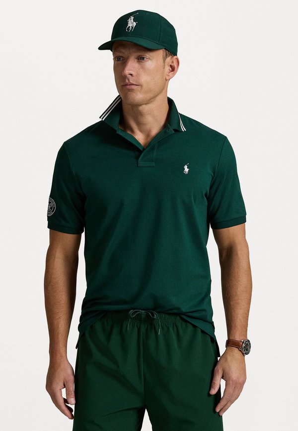 WIMBLEDON CLASSIC FIT STRETCH POLO SHIRT UNISEX - Polo shirt - moss agate