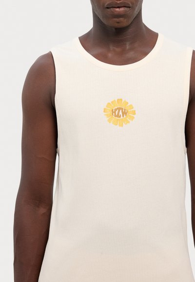 Holzweiler AXEL LOGOS TANK  - Top - ecru