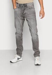 G-STAR TRIPLE A STRAIGHT - Calças de ganga de perna direita - grey denim