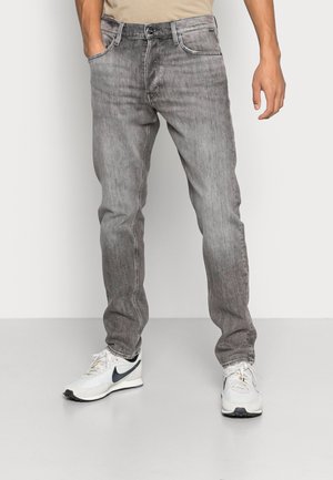 TRIPLE A STRAIGHT - Jeansy Straight Leg - burten black stretch denim faded carbon