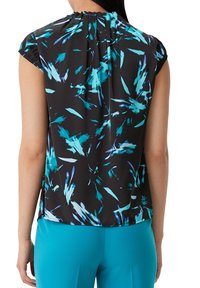 comma MIT ALLOVER-PRINT czarny