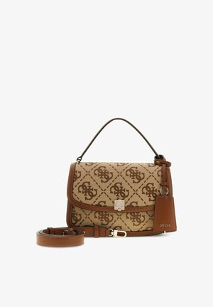 Guess, AUDREY LOGO CONVERTIBLE XBODY FLAP - Bolso de mano - latte logo