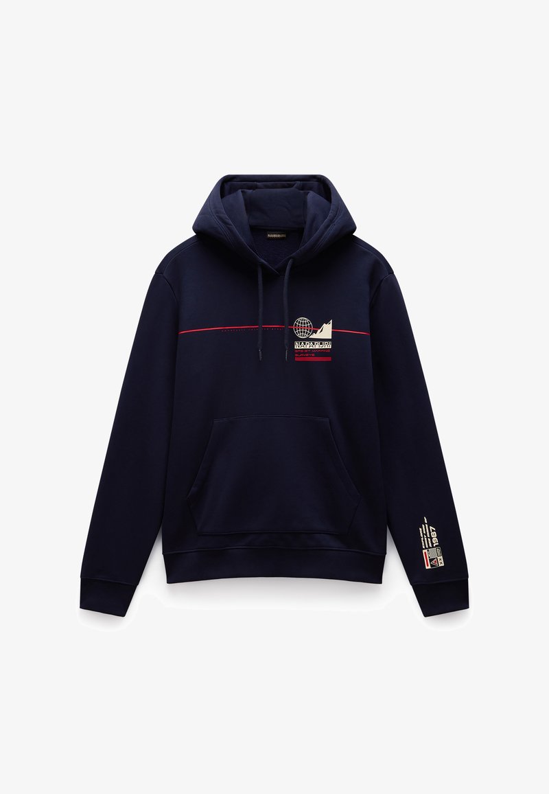 Napapijri Sweat à capuche blue/bleu (Seconde main) ZALANDO