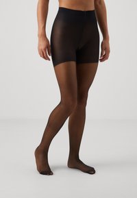 FALKE - SHAPING INVISIBLE DELUXE 8 DENIER ULTRA TRANSPARENT - Strømpebukser - black Miniatyrbilde 1