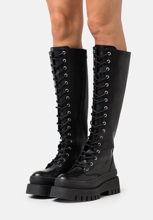 Steve Madden CARINA - Platform boots - black