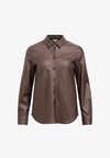 Bluza s gumbima - seal brown