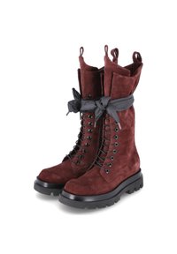 MJUS Stivali con i lacci - red