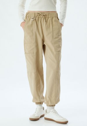 JOGGER - Cargobyxor - beige
