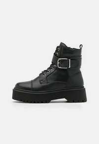 Zign Botines con plataforma - black