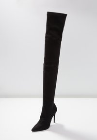 Steve Madden DOMINIQUE - Boots med høye hæler - black