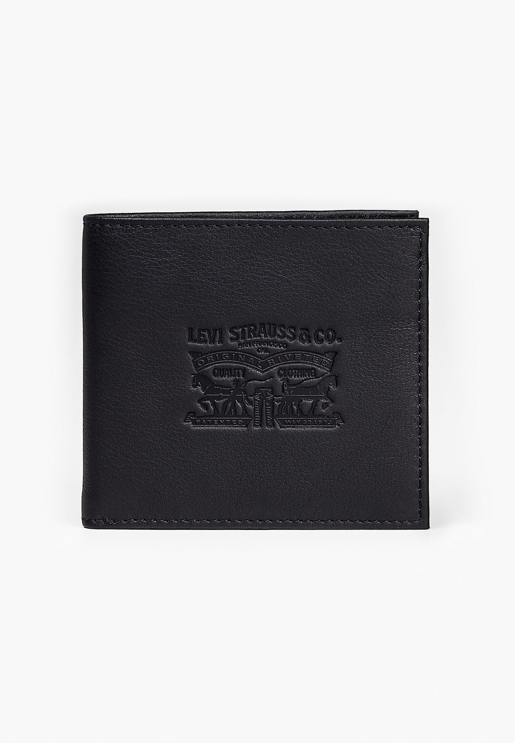 Levi's® VINTAGE TWO HORSE - Wallet - regular black/black - Zalando