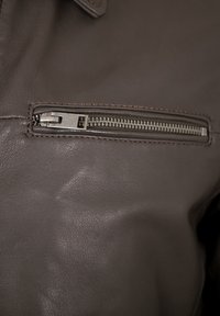 Lederjacken24 LEON - Lederjacke - choco