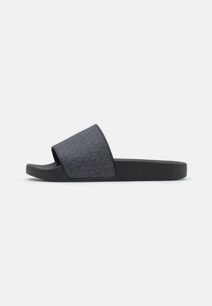 JAKE SLIDE - Ciabattine - greyhound/black