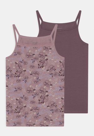 NKFSTRAP ARCTIC FLOWERS 2 PACK - Maglietta intima - purple