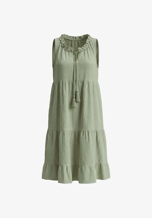 Seasons of April, BUKI MUSSELIN - Freizeitkleid - khaki