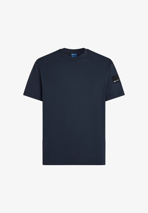 Karl Lagerfeld Jeans, PATCH LOGO - Обикновена тениска - peacoat