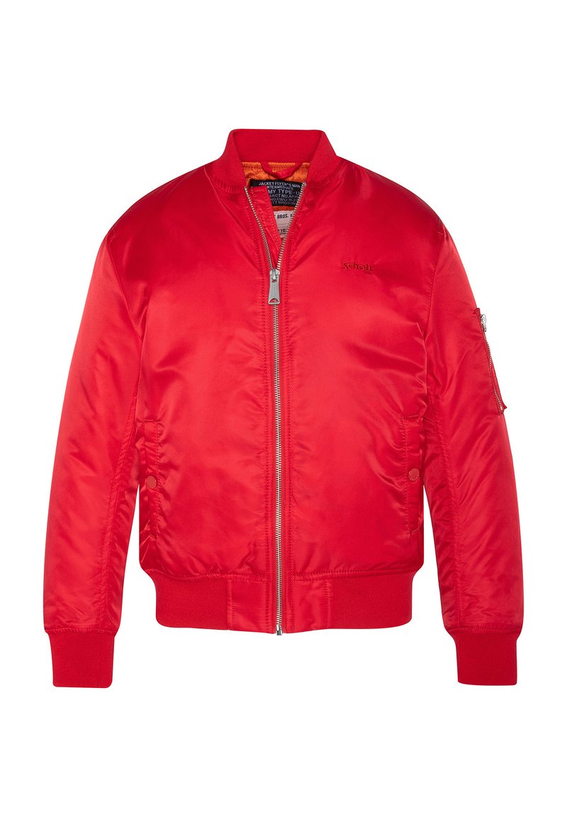Schott Blouson Bomber rouge