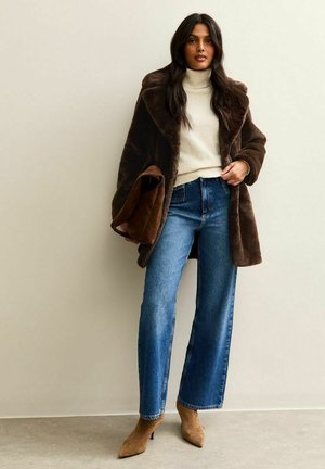 MIDI - Abrigo de invierno - dark brown