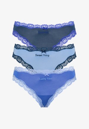 LASCANA, LSCN BY LASCANA 3 PACK STRING - String - blau
