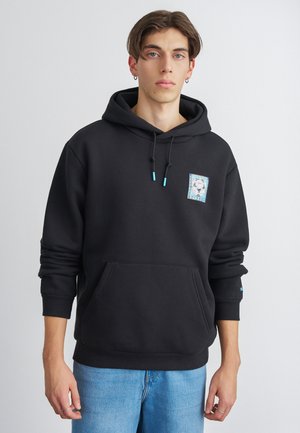 GRAPHIC HOODIE - Felpa - black