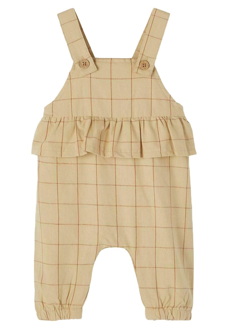 Kinder Jumpsuits & Playsuits | Lil' Atelier LOOSE FIT Latzhose croissant/beige - DU63909 Kinder Jumpsuits & Playsuits | Lil' Atelier LOOSE FIT Latzhose croissant/beige - DU63909