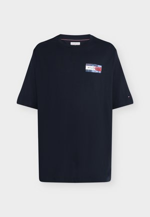 Tommy Hilfiger, - T-shirt z nadrukiem