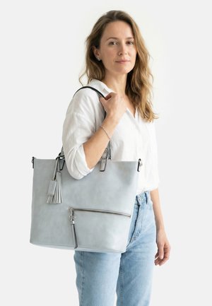 Tamaris SHOPPER NELE - Shopping bag - lightblue 530