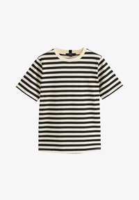 Non sélectionné, black ecru stripe