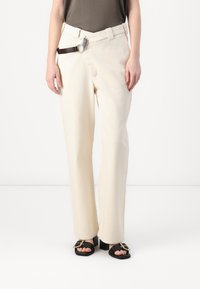 Pinko PAINT PANTALONE - Kalhoty - beige betulla