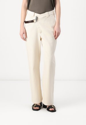 PAINT PANTALONE - Trousers - beige betulla