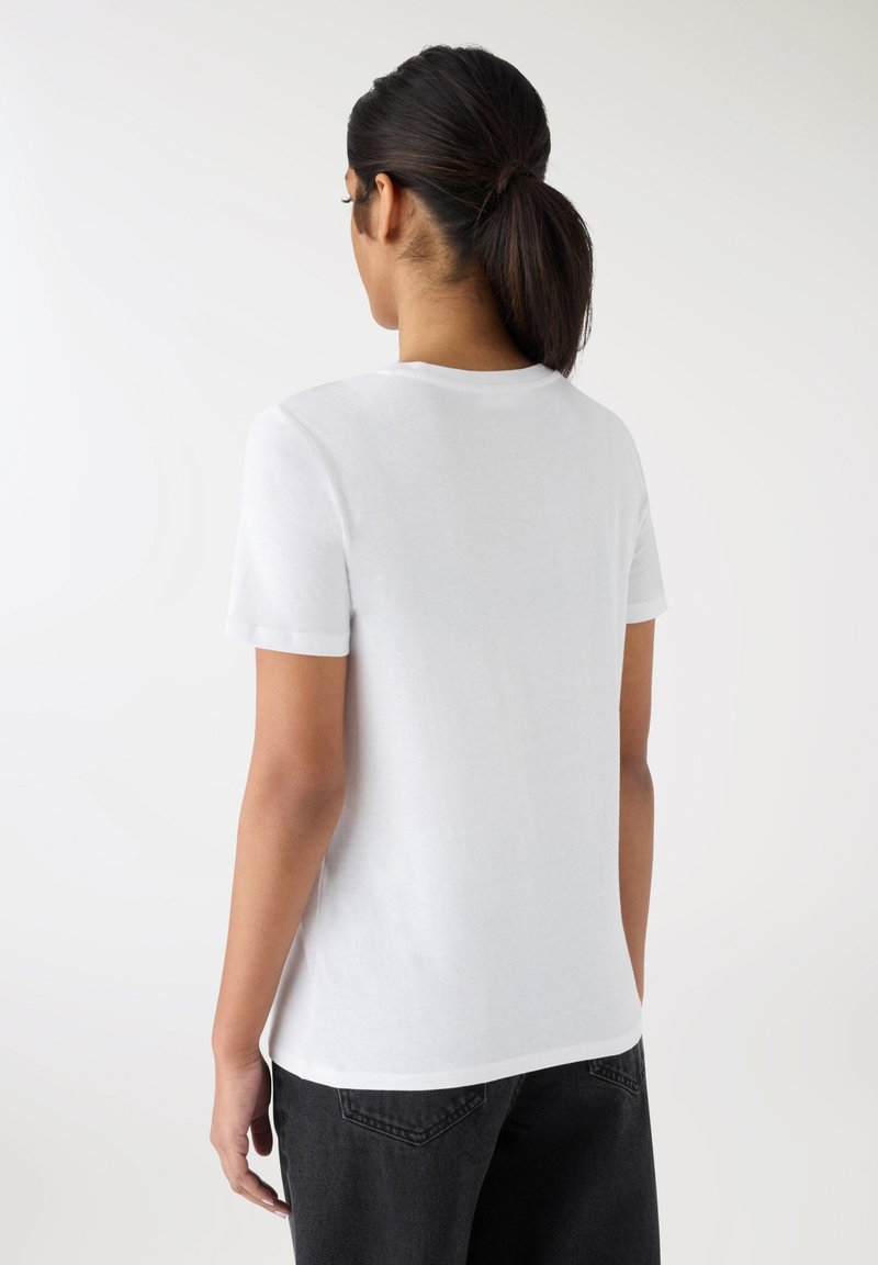Maglietta da donna in tinta unita con scollo rotondo, con stampa, maglietta estiva a maniche corte, elegante, casual, basic, morbida, comoda, per adolescenti e ragazze, 07-g - rosso, XL