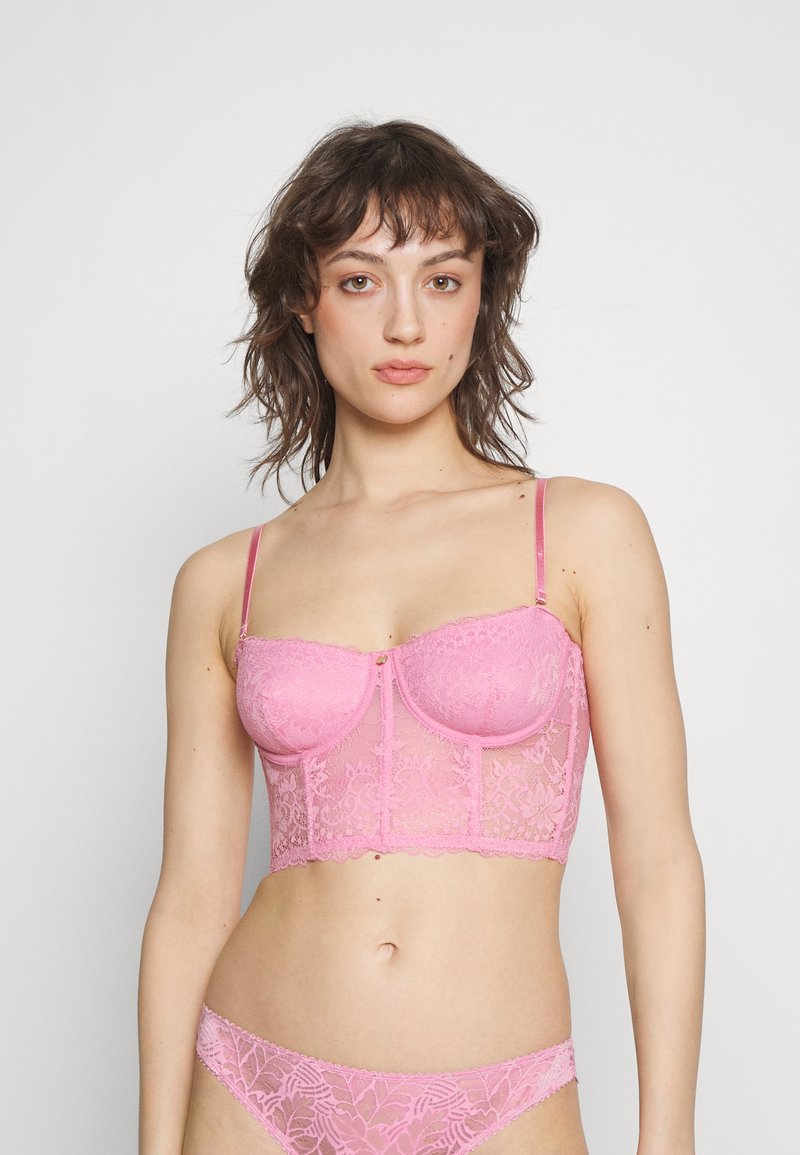 Cotton On Body CASSIE UNDERWIRE CORSET Korset sea pink/roze Zalando.nl