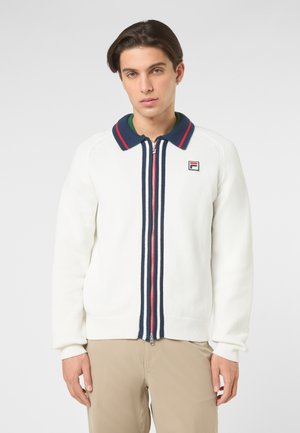 Fila CARRAIA REGULAR ZIP THROUGH - Vest - egret