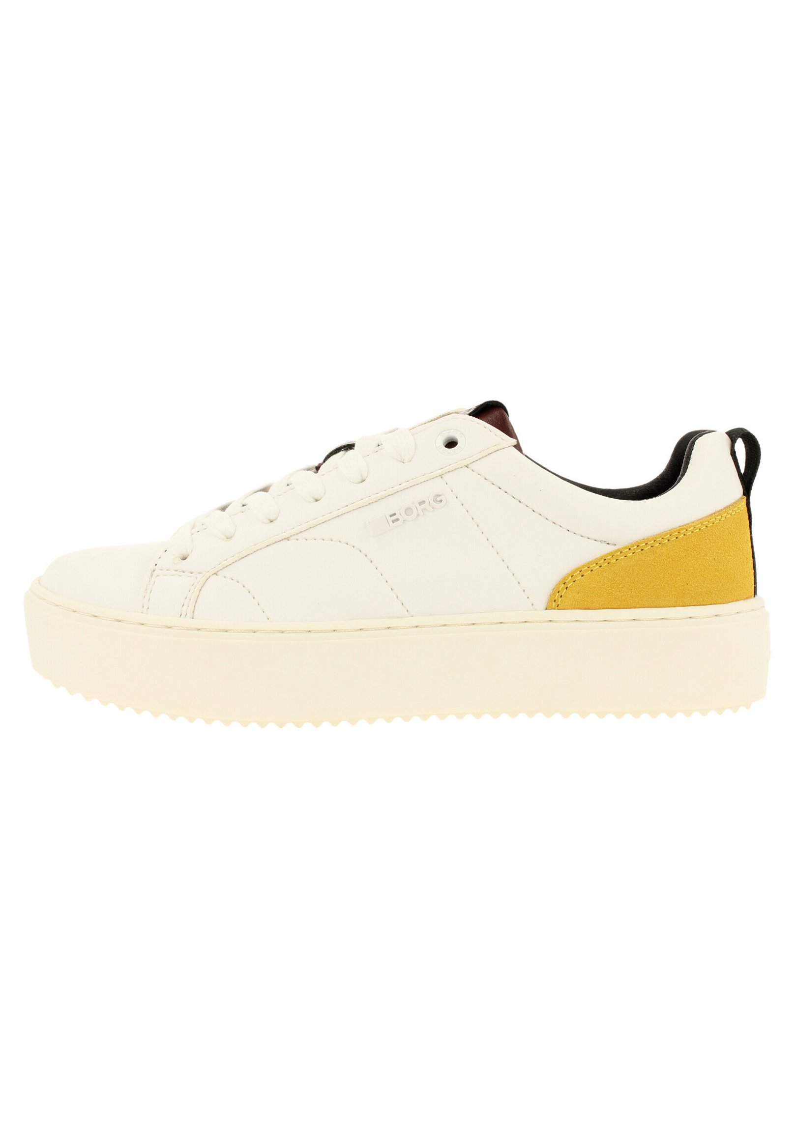 Björn Borg Sneakers laag - white-yellow/meerkleurig - Zalando.nl