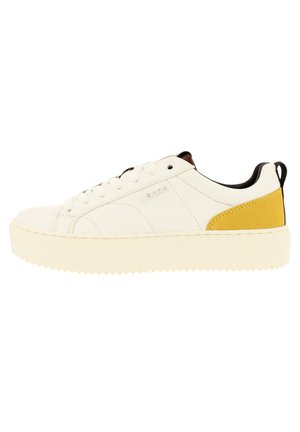 Sneaker low - white-yellow