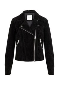 Pieces Skinnjacka - black