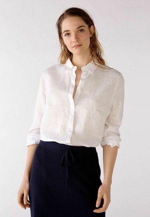 Button-down blouse - optic white