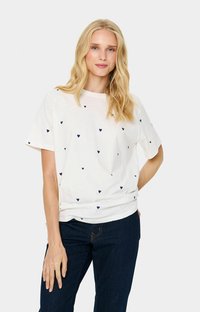 Saint Tropez DAGNI - Triko s potiskem - ice midnight sail harts