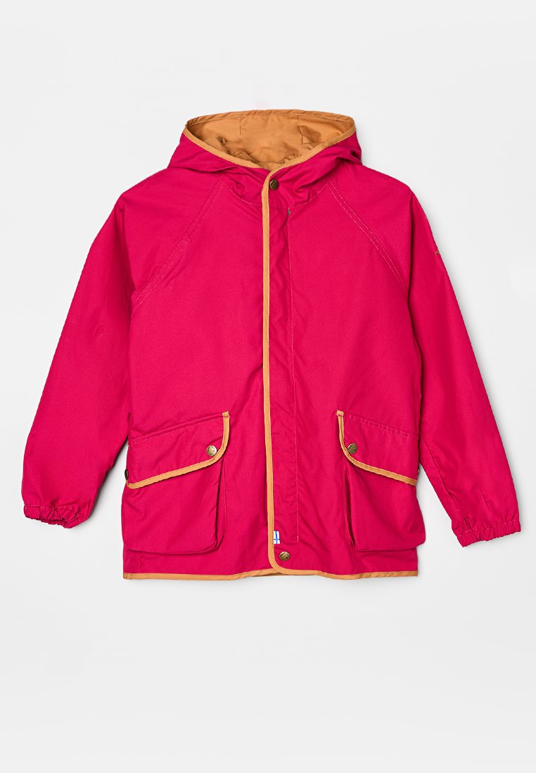 Finkid Outdoorjas donkerroze
