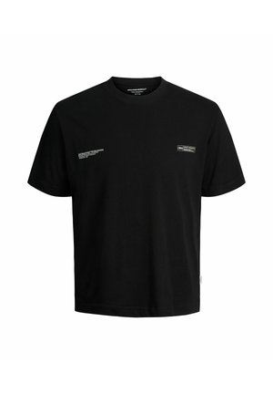 Jack & Jones, T- - Tricou cu imprimeu - black