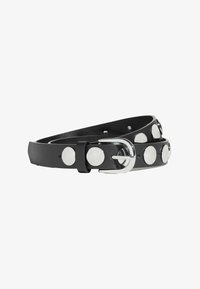 Kijelölve, burgundy and black