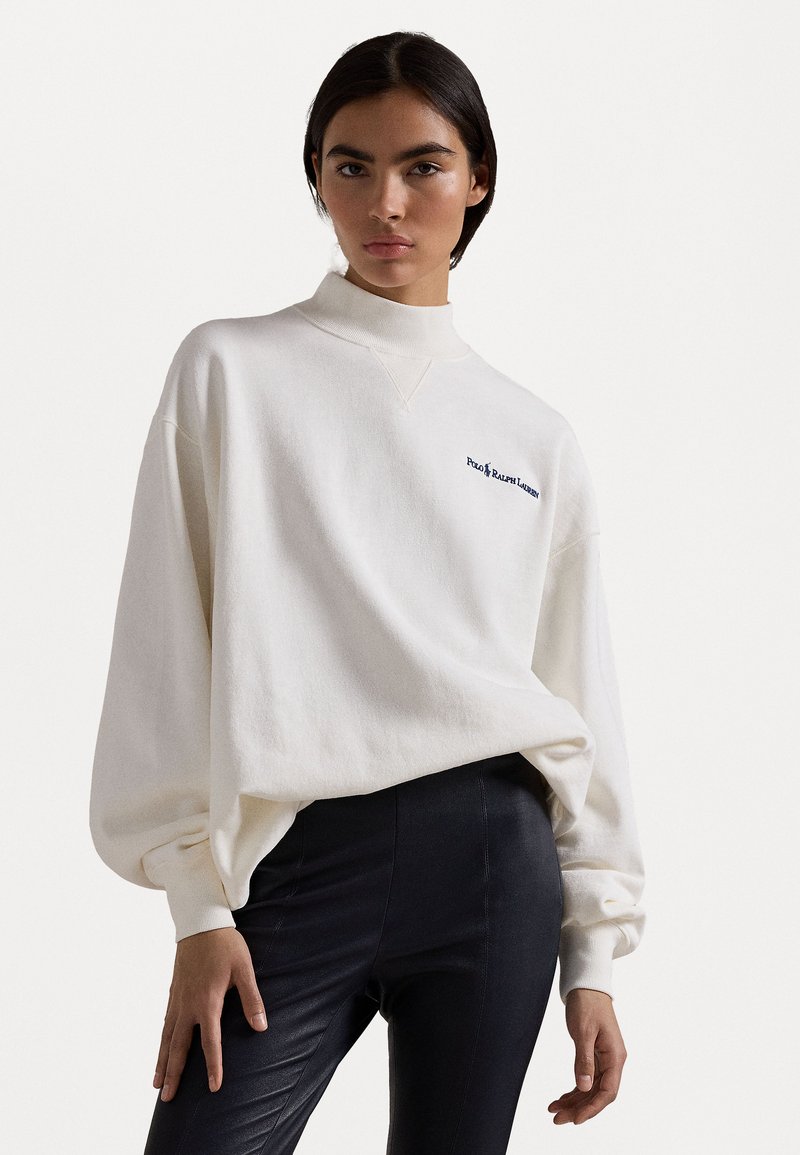 Polo Ralph Lauren - LOGO FLEECE MOCKNECK - Sweatshirt - nevis, Forstørre