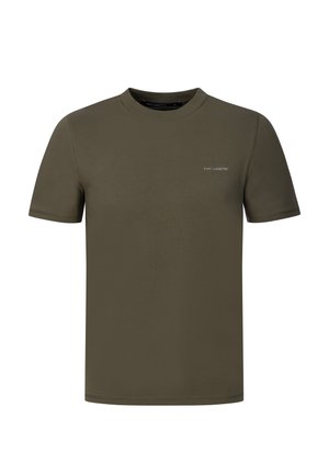 KARL LAGERFELD T-SHIRT CREWNECK - T-Shirt basic - brown