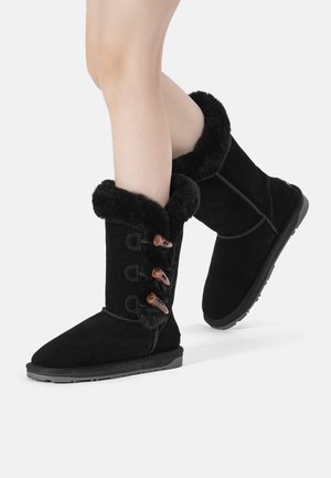 EVERAU AUSTRALIA ASHY HORN TOGGLE BUTTONS - Snowboot/Winterstiefel - black