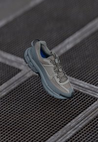 ZOOM VOMERO ROAM - Treniņu apavi - metallic pewter/cool grey/anthracite/racer blue/white